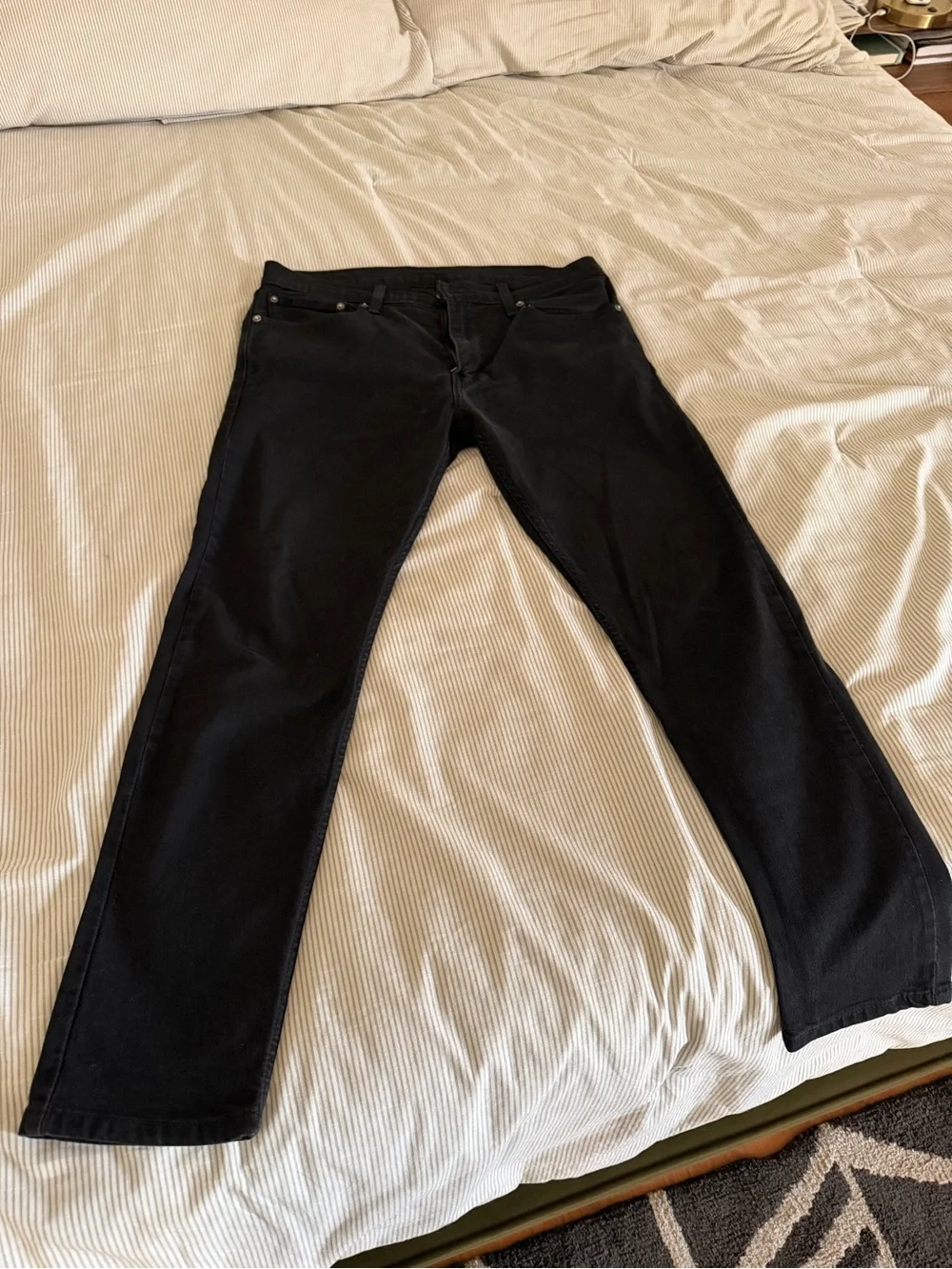 Levi's Men's Skinny Jeans in Black